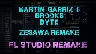 Martin Garrix amp Brooks  Byte FULL SONG REMAKE  FREE FLP [upl. by Stewardson927]