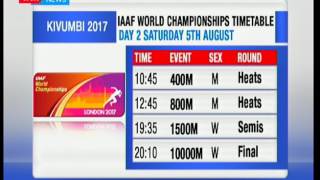 IAAF World Championship schedule [upl. by Seyler198]