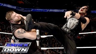 Roman Reigns amp Dean Ambrose vs Kevin Owens amp Alberto Del Rio SmackDown November 19 2015 [upl. by Anceline]