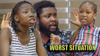 Living With Dad  Episode 50  Worst Situation Mark Angel Comedy [upl. by Yajnas]