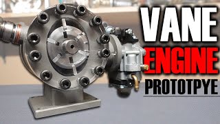 I Made A Rotary Vane Engine Prototype [upl. by Suriaj]