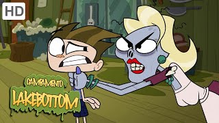 Campamento Lakebottom  Es un apocalipsis zombi  Episodios completos 2 horas [upl. by Oiram721]