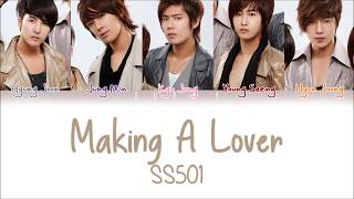 SS501 – Making A Lover HanRomEng Color Coded Lyrics [upl. by Anahsed]