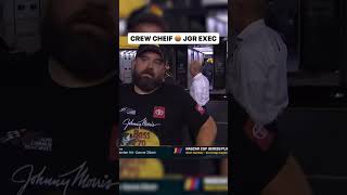 JGR EXEC vs NASCAR CREW CHIEF [upl. by Atterrol]