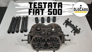 Smontare testata Fiat 500 depoca  126 Restauro Motore 🔧 [upl. by Aical]