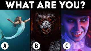 Whats Your Tribe Among Magical Creatures  Personality Quiz [upl. by Dodi]