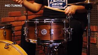 PDP Maple Walnut 14x65 Snare Drum Demo Limited Edition [upl. by Eeuqram1]