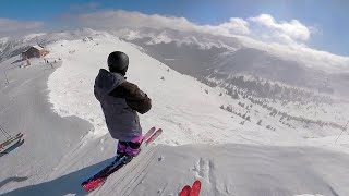 Skiing The STEEPEST Runs At COPPER MOUNTAIN [upl. by Legra]