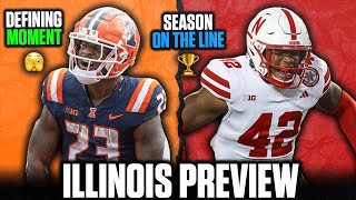 WHY ILLINOIS WILL MAKE OR BREAK MATT RHULES FIRST YEAR AT NEBRASKA GAME PREVIEW amp PREDICTION [upl. by Merideth]