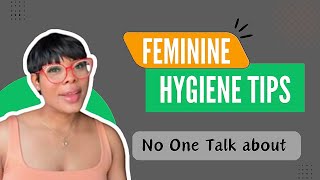 Stop Making These Feminine Hygiene Mistakes [upl. by Ilrahs]