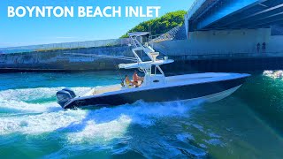 Boats Ripping Through the Boynton Beach Inlet [upl. by Stronski]