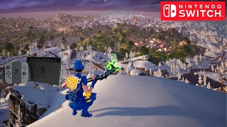 Fortnite Nintendo Switch Gameplay  Chapter 5 Season 1 1080P 30FPS New Graphics [upl. by Ayyn]