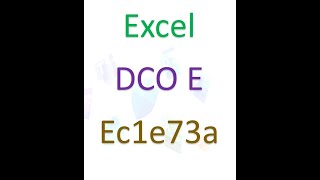 Tuto Travailler avec un tableur DCOE  Exercice Excel Ec1e73a NB  NBSI  NBVAL  NBVIDE [upl. by Salokin]