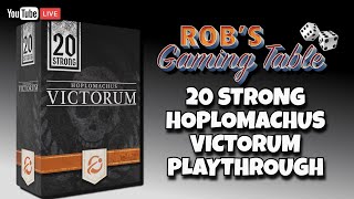 20 Strong Victorum Playthrough Hoplomachus [upl. by Aciria292]