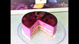 Муссовый торт quot Чёрная смородинаquot Muscovy cake quot Black currant [upl. by Rika]