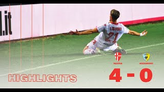 Padova  Arzignano 40 highlights  28° Giornata Serie C 20232024 [upl. by Yrohcaz]