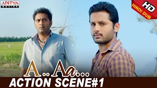 A Aa Scenes  Action Scene1  Nithiin Samantha  Trivikram  A Aa Hindi Dubbed Movie [upl. by Cleveland626]