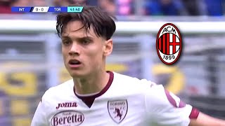 Samuele Ricci vs Inter  AC Milan Target 🔴⚫️ [upl. by Marashio539]