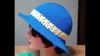 Crochet Floramaes Hat Part 1 [upl. by Rodman]