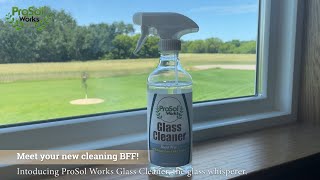 Prosol Works Glass Cleaner [upl. by Rafi]