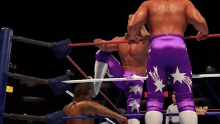 The Beverly Brothers vs The Bushwackers  WWE 2K24 Legends Wishlist [upl. by Aliac918]