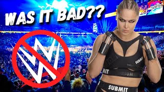 Did WWE Treat Ronda Rousey BAD [upl. by Htebazileyram428]