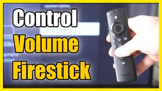 How to Sync Firestick Remote to TV Volume amp Add TV Easy Tutorial [upl. by Halyhs]