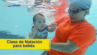 Clase de NATACIÓN para BEBÉS [upl. by Rakabuba2]