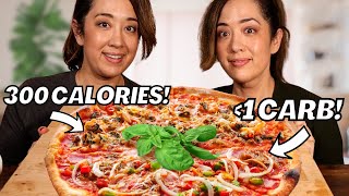 This Pizza Crust is Low Calorie amp Low Carb [upl. by Akemihs]