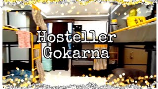 Hosteller Gokarna Gokarna Stay Options Gokarna Travel Vlog Gokarna Solo Travel Kudle Beach Stay [upl. by Onitnevuj]