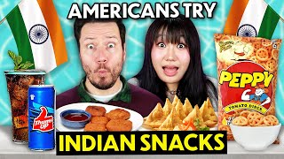 Americans Try Indian Snacks For The First Time [upl. by Ennaimaj421]