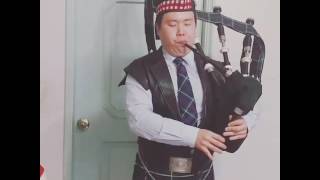 Scotland the brave on bagpipes 백파이프 [upl. by Alvarez874]