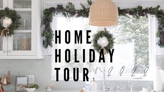 Christmas Home Tour 2022  Cozy Beach Cottage [upl. by Tayler]