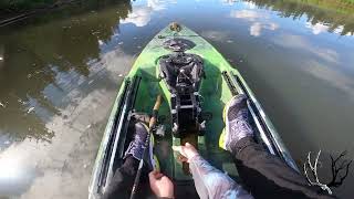 Chena River Kayak Fishing Fairbanks Alaska [upl. by Riggall989]