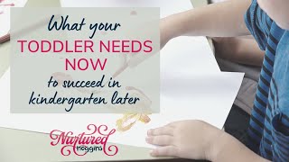 What your toddler needs now so theyll succeed in kindergarten later [upl. by Goulette]