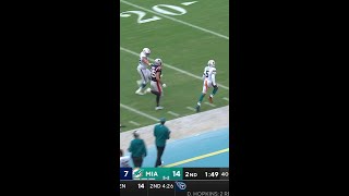 Jalen Ramsey with a interception in his Dolphins Debut [upl. by Nylaf466]