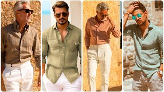 quotBeat the Heat in Style Linen Clothing for Mens Summer Outfitsquot [upl. by Papert438]