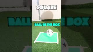 Who Can Pass The Ball In The Box⚽️shorts football soccer [upl. by Janetta]