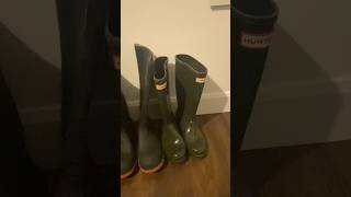 Collection of my rubber boots and my squeaky heel boots 💖 [upl. by Bevis]