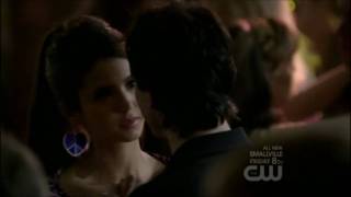 Damon amp Elena  2x18 60s Dance [upl. by Attwood819]