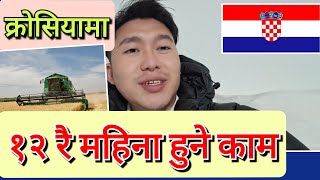 best job in croatia for nepali 2024  croatia new update 2024  about croatia  nepali in ccroatia [upl. by Amado]