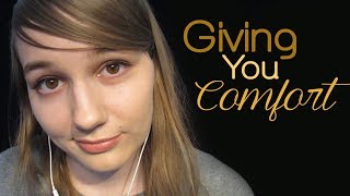 ASMR Giving You Comfort hugs face touching positive affirmations [upl. by Hildebrandt]