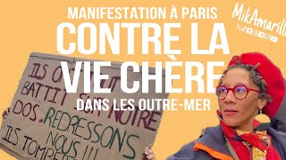 Manifestation contre la vie chère dans les outremer [upl. by Aihsercal]