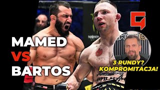 KHALIDOV VS BARTOSIŃSKI WALKĄ WIECZORU KSW 100  BEZ PASA NA DYSTANSIE 3 RUND JAK ZIUTEK Z LUTKIEM [upl. by Yro]