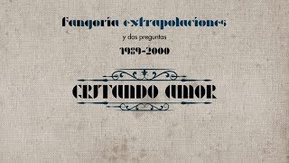 Fangoria  Gritando amor Lyric Video [upl. by Nwhas258]