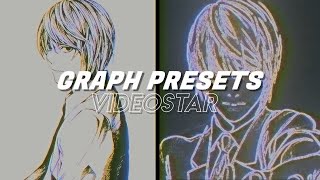 AE inspired graphs  video star presets 5K special [upl. by Asinet]