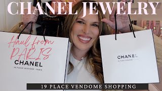 Chanel Paris Fine Jewelry Shopping in 18 Place Vendome Paris Shopping 2 of 4 [upl. by Pharaoh]