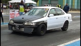 Curron SR20VET B15  Racetrac Track Day Drags 2024 [upl. by Suoicserp628]