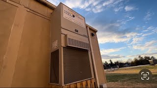 2014 Bard Wall Mount Heat Pump Defrost Cycle [upl. by Vish]