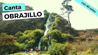 CANTA como llegar a la CATARATA DE LUCLE con 40 soles  viajando sola [upl. by Nelan316]